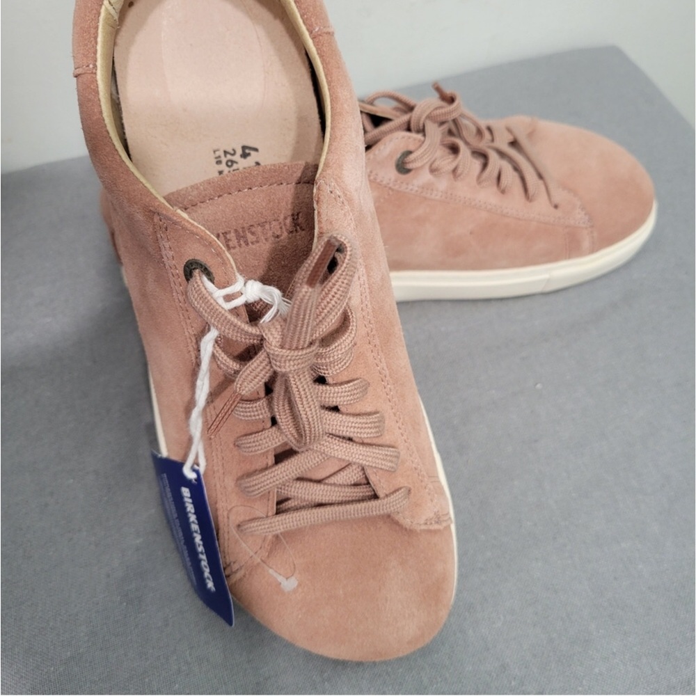 Birkenstock Bend Low Men’s Pink Suede Sneakers size (EU )41 - US Size 8 - Picture 5 of 11